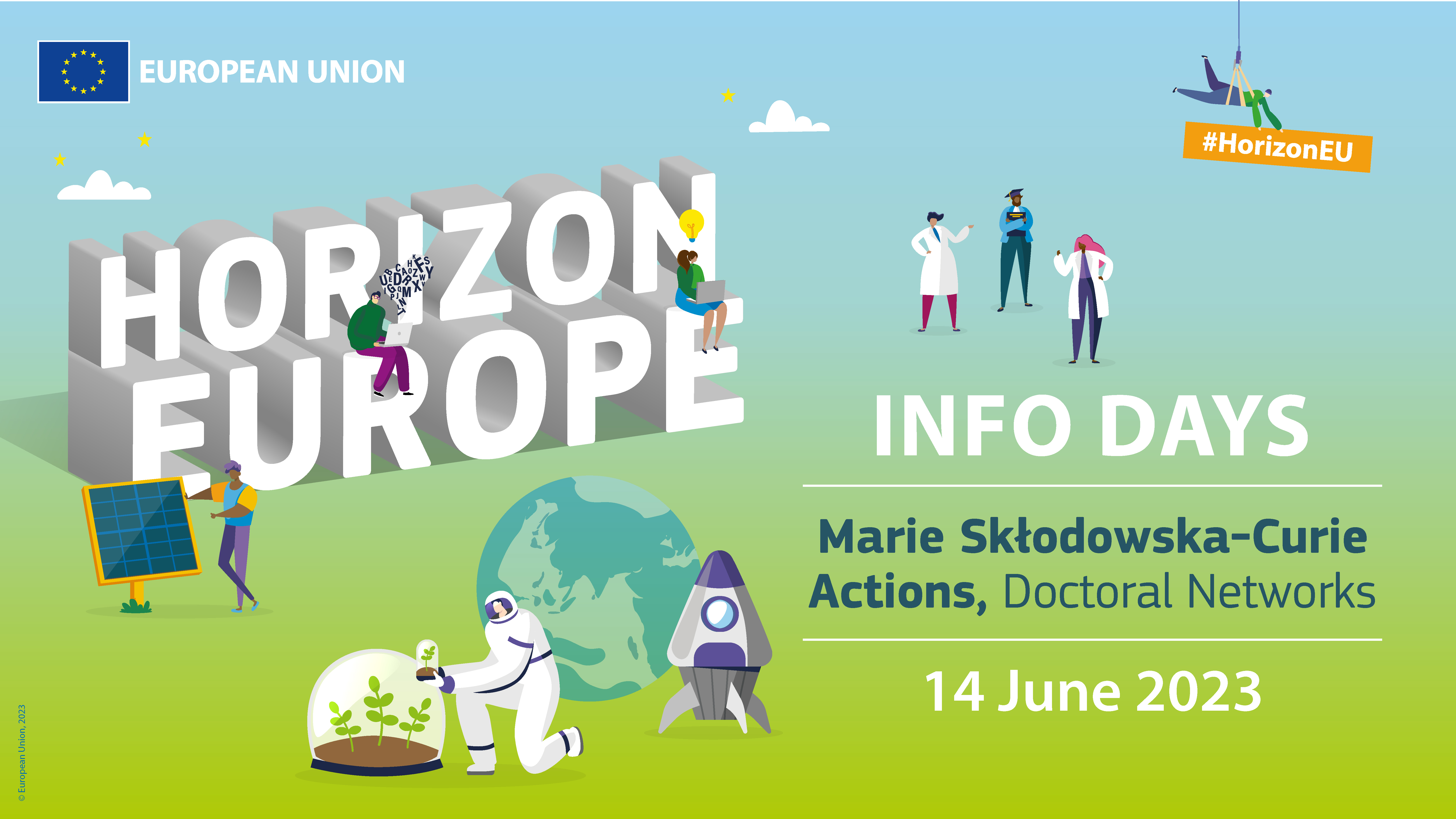 Horizon Europe - Marie Skłodowska-Curie Actions (MSCA) Doctoral Networks 2023 – Info day