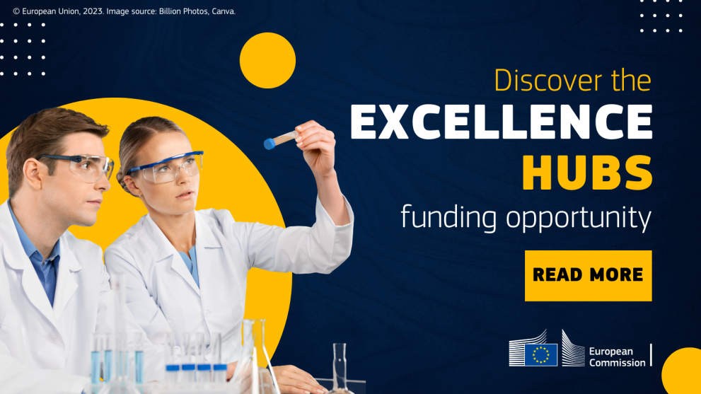 Discover the Excellence Hubs funding opportunity