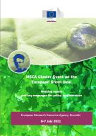 MSCA cluster event on the European Green Deal