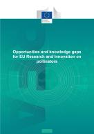 Opportunities and knowledge gaps for EU research and innovation on pollinators