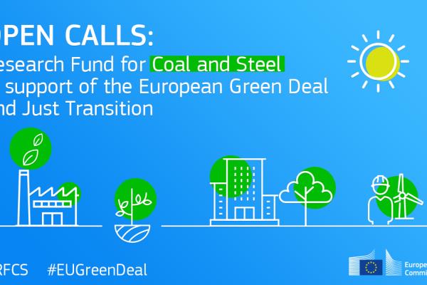 Open calls: Research Fund for Coal and Steel in support of the European Green Deal and Just Transition