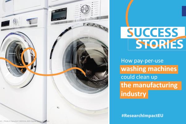 Success stories: How pay-per-use washing machines could clean up the manufacturing industry