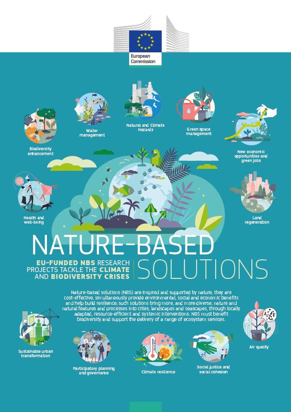 Cover of "Nature-based solutions" publication